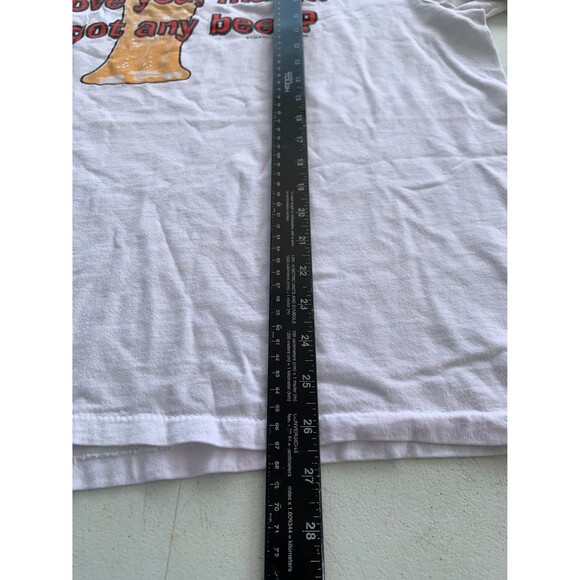 Vintage 90s I love you.Man Got any Beer? Tshirt XL by Oneita - Picture 8 of 9